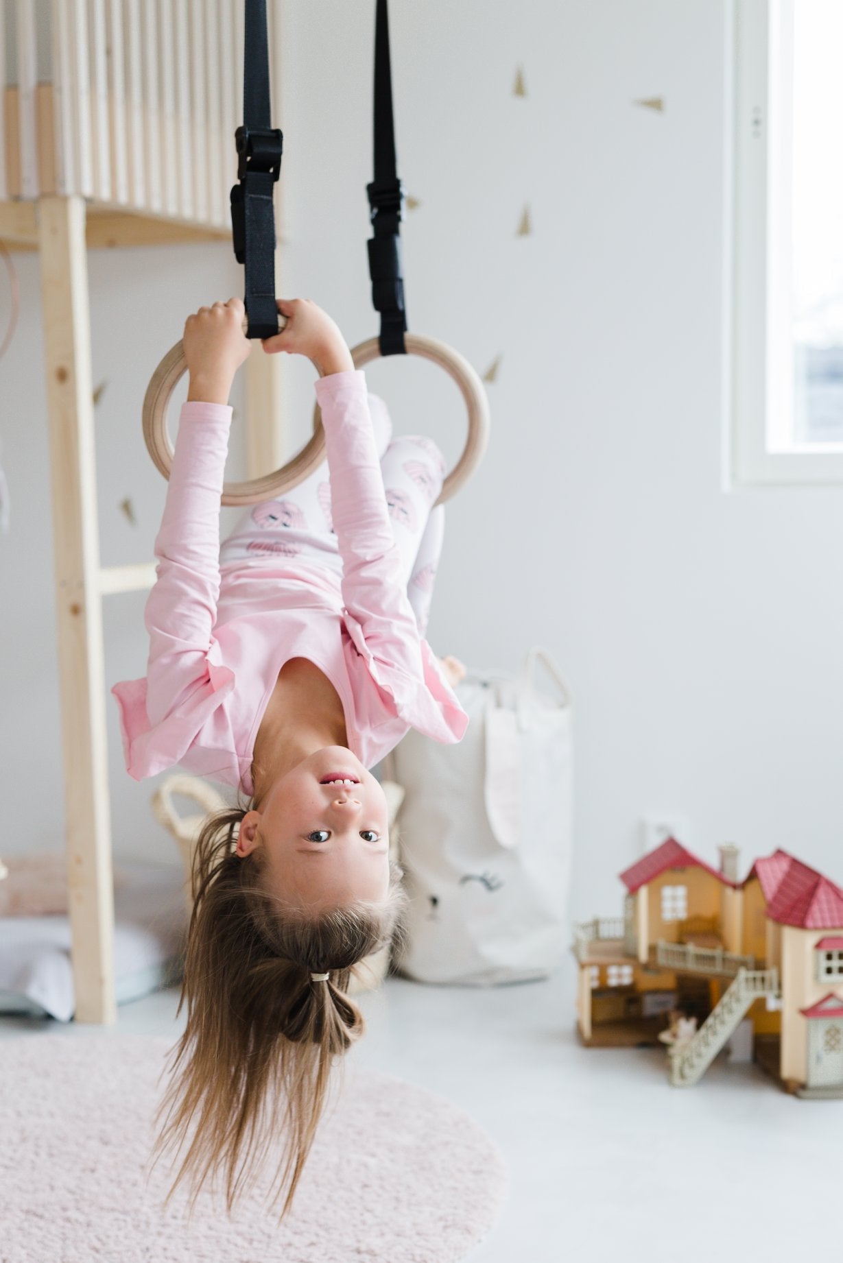 Gymnastikkringer i tre