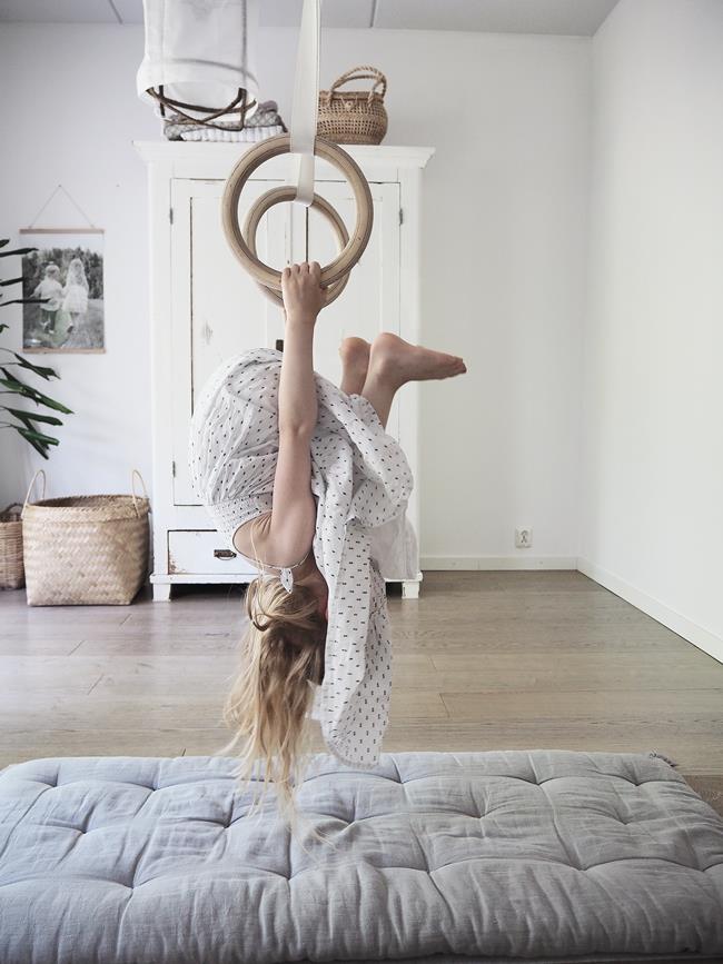 Gymnastikkringer i tre