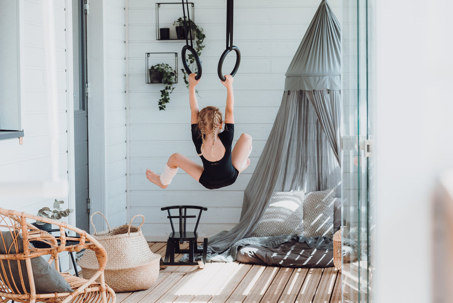 Gymnastikkringer til utendørs bruk